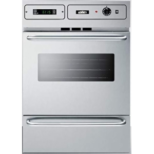 Stainless Steel Gas Wall Oven With Electronic Ignition - All