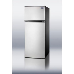 Frost-free Refrigerator-Freezer With Icemaker Stainless Steel - All