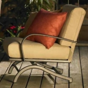 Chat Collection Rocking Chairs with Tan Cushions - All