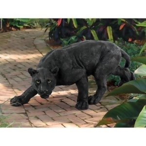 Shadowed Predator Black Panther Statue - All
