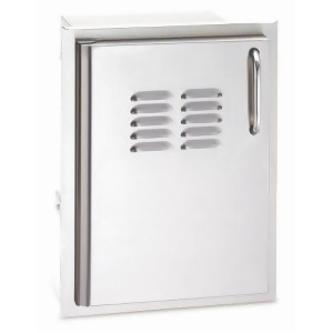 Left Replacement Single Access Door with Tank Tray and Louvers - All