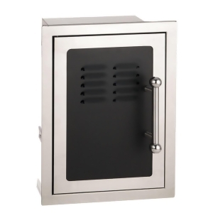 Black Diamond Edition Single Left Hand Door with Tank Tray and Louvers - All
