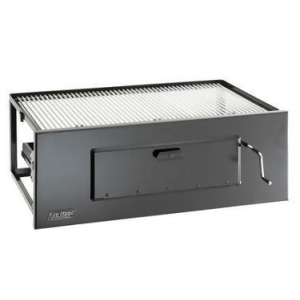 Legacy 3334 Lift-A-Fire Charcoal Grill Slide-In - All