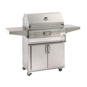 Legacy 24Sc01c61 Stand Alone Charcoal Grill with Smoker Oven/Hood - All