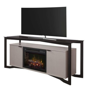 Dimplex Gds25ld-1846sw Christian Media Console with Logs Silver Wave - All