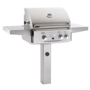 24 Aog In-Ground Series Grill w/Burner and Rapid Light Ng - All