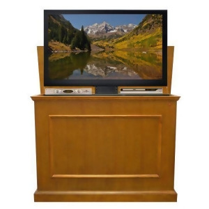Elevate Anyroom Lift Cabinet for 42 Flat Screen Tv Honey Oak - All