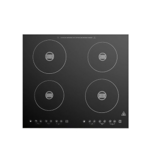 Summit Four Burner 24 Built-in Smooth Top Induction Cooktop 230 V - All