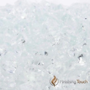 1 Pound Bag of 1/2 Crushed Ice Fireglass - All