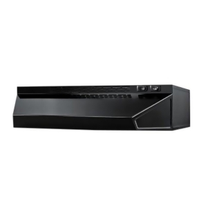 Summit 20 Range Hood for Ducted or Ductless Use Black - All