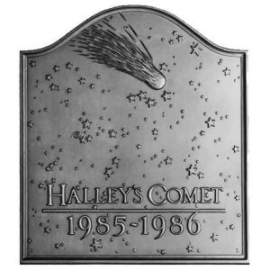19 x 21.5 Halley's Comet Fireback - All