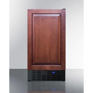 18 Wide Built-In Ada All-Refrigerator Wood - All