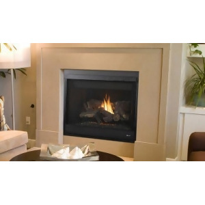 Superior 45 Direct Vent Electronic Fireplace w/Black Interior Lp - All