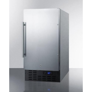 18 Frost-Free Freezer Built-In Or Freestanding Use-Stainless Steel - All