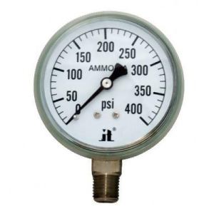 Zenport Apg400 0 400 Psi Nh3 Pressure Gauge - All