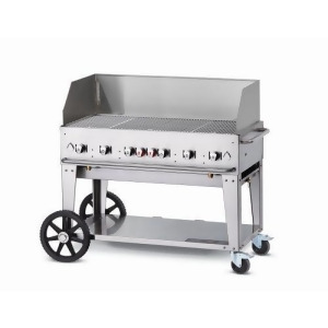 48 Charbroiler with Wind Guard Liquid Propane - All