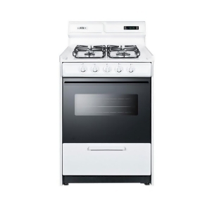 Summit 20 Wide Deluxe Electric Range with Storage Compartment - All