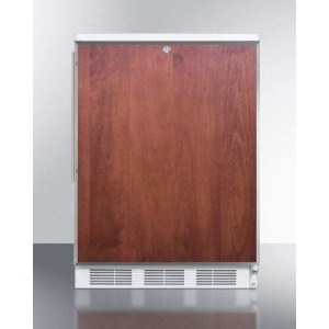 24 Wide Counter Height Refrigerator-Freezer Wood Ct66lbifr - All