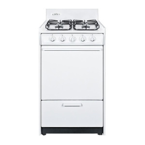 Summit 20 Gas Range with Electronic Ignition White Model Wnm1107 - All