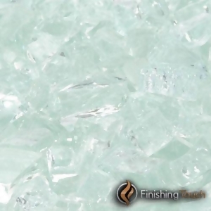8 Pound Bag of 1/2 Icy Mint Fireglass - All