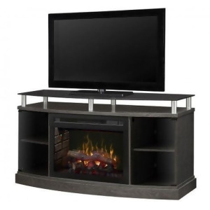 Windham Silver Charcoal Entertainment Package w/ 25 Logset Firebox - All