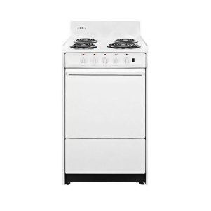 Summit 20 Wide Hud Approved Electric Range with Storage Compartment - All