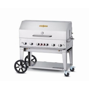 48 Charbroiler with Roll Dome and Bun Rack Natural Gas - All