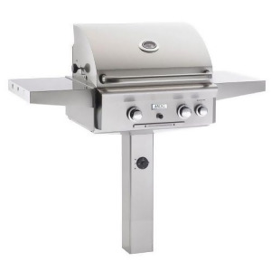 24 Aog In-Ground Series Grill w/Burner and Light Ng - All