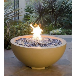 32 Fire Bowl in Black Lave Finish with Aweis System Liquid Propane - All