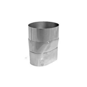 Stainless Steel Round-to-Oval Adapter 6 x 8 - All