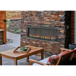 Superior 43 Electronic Ignition Linear Outdoor Vent-Free Fireplace-NG - All