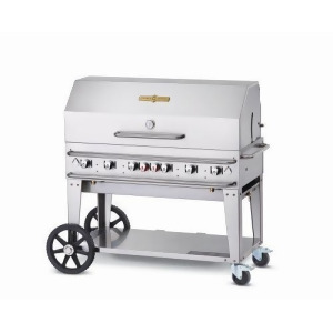 48 Rental Grill with Roll Dome and Bun Rack Propane - All