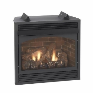 Vail 32 Millivolt Control Vent-Free Fireplace with Blower Lp - All
