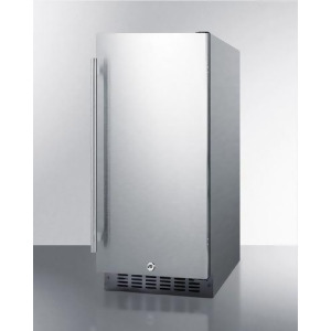 15 Wide All-Refrigerator For Built-In Or Freestanding Use Stainless - All