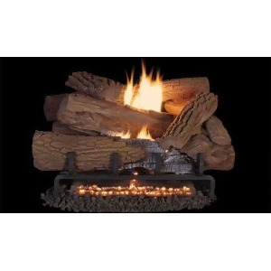 Mnf30 Vf 30 Ng Ember Bed Electric Burner w/ 36 Mossy Oak Logs - All