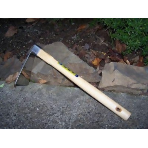 Zenport Stainless Steel Hoe with 6 x 3 Blade Head and 15 Ash Handle - All