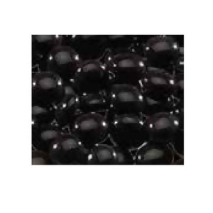 Firegear Midnight/Black Liquid Glass Beads 16 to 18 mm - All
