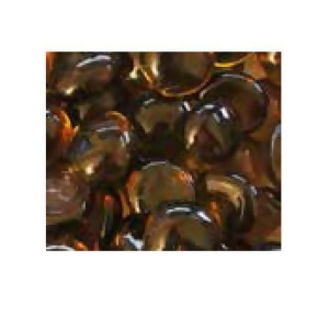 Firegear Tequila/Gold Liquid Glass Beads 16 to 18 mm - All