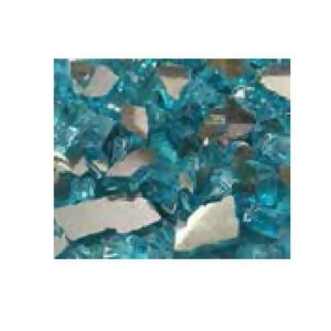 Firegear Tahiti Blue Reflective Fireglass 1/2 to 3/4 - All