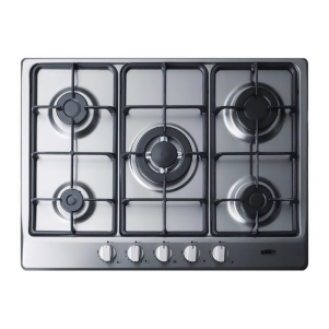 Summit Gc527ss 5-Burner Gas Cooktop in Stainless Steel Finish - All