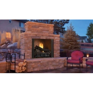 Superior 36 Masonry Vent-Free Fireplace w/Warm Red Herringbone Brick - All