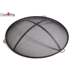 Cook King 111312 Black Steel Mesh Screen for Fire Bowl 80.01cm - All