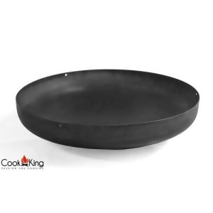 Cook King 111015 Natural Steel Pan/Wok 59.94cm - All