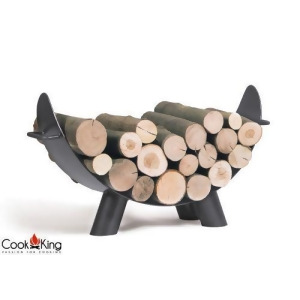 Cook King 333240 Mila Wood Rack for Fire Bowl 80.01 x 42.92cm - All