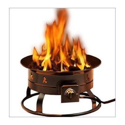 Portable Propane Outdoor Fire Pit With Accessories From Shop