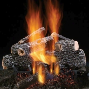 Magnificent Charred Oak 30 Gas Logs with Safety Pilot Lp - All