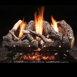 Heritage Char Vent 24 Gas Logs with Manual Valve Ng - All