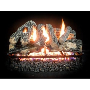 Glofire 24 Complete Kingston Natural Gas Log Kit - All