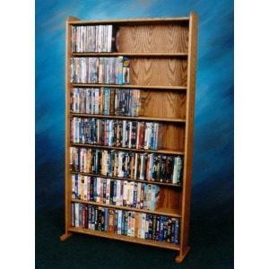 The Wood Shed 707-3 Dvd Storage Cabinet Dark - All