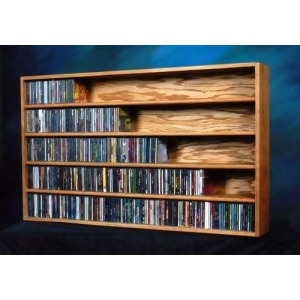 The Wood Shed 503-4 Cd Cabinet Dark - All